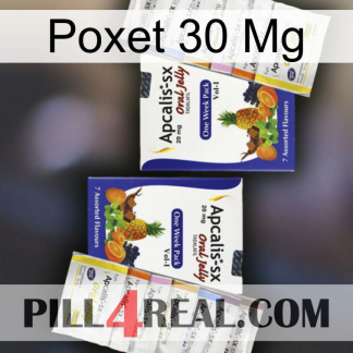 Poxet 30 Mg 12